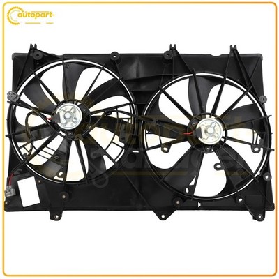 Radiator Condenser Cooling Fan Assembly For 2008 2009-2013 Toyota Highlander