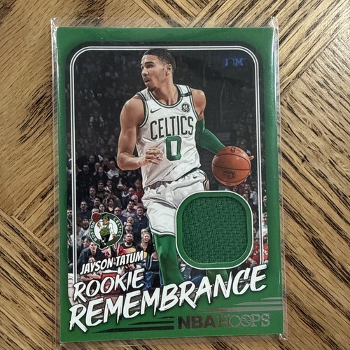 Panini NBA Hoops Jayson Tatum Rookie Remembrance Patch Celtics Player-Worn !
