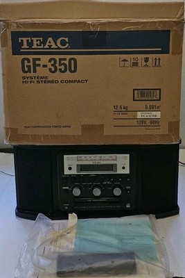 Teac GF-350 Record Player AM/FM CD Player and Radio All in One Tested Working