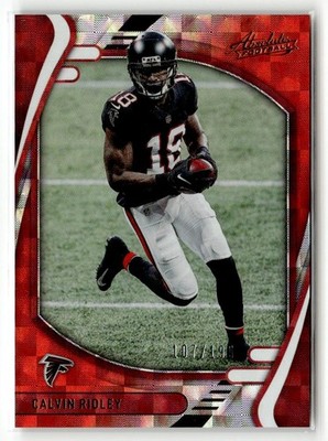 2021 Panini Absolute #35 Calvin Ridley Orange Mosaic #/199