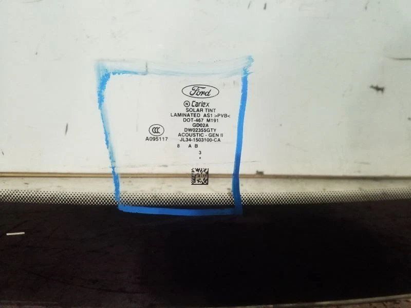 Vidrio parabrisas con soporte para sensor de lluvia | Se adapta a Ford F250 F350 F450 2017-2022 Foto 2 de 4