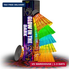 EAGLES Glow in The Dark Badminton Shuttlecocks - 5 or 10 Pack Lighting Birdies,
