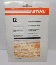 New 12-STIHL Replacement Thermo-Plastic Polycut Trimmer Blades 4111-007-1001