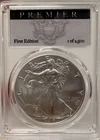 2017 W AMERICAN SILVER EAGLE $1 BURNISHED PCGS SP 70