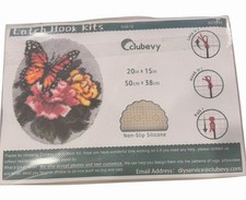 Butterfly Hook Latch Kit In Plastic Vintage Grandma Core