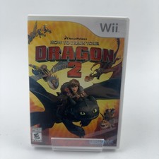 How to Train Your Dragon 2 (Nintendo Wii, 2014) Complete w/ Manual CIB