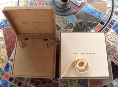 New Style - David Yurman Extra Large Gift Box w/Outer Shell & Ribbon