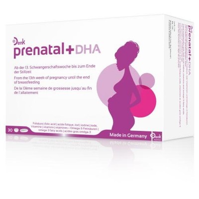 PRENATAL+DHA Denk 30 Filmtabl.+30 Kapseln 2X30 St