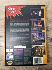 Night Trap (Sega 32X 1994) Complete CIB W/ Registration Card