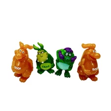 Vintage Yowie World Lot of 4 Ditty Crag and 2 Boof Figures 2 inch Vinyl PVC