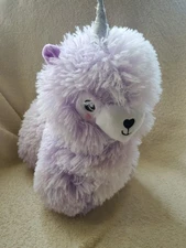 2 Scoops Llamacorn Plush llama Unicorn Purple Large Furry Plush Toy Lavender