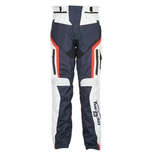 Furygan Apalaches Textile Motorcycle Pants Blue Pearl Red