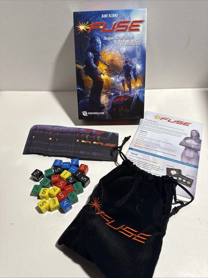 Fuse - "This Game Will Self-Destruct In 10 Mins" - Dice/Card Game. Complete. - Image 3 of 4