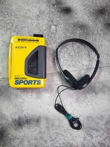 Sony Sports Walkman Yellow | eBay