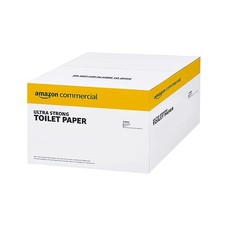 AmazonCommercial FSC 2-Ply White Ultra Strong Septic Safe Toilet Paper