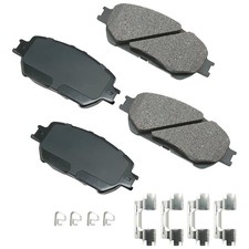 Akebono-ACT908A Ultra-Premium Ceramic Front Disc Brake Pads