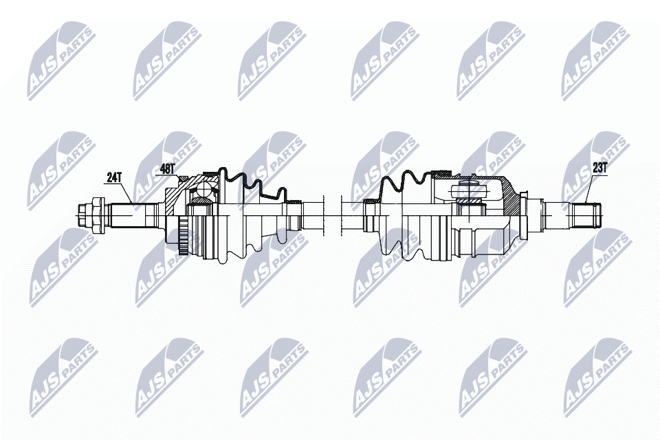 Driveshaft For Toyota Yaris 1.3 99-05 /Left/ - Image 5