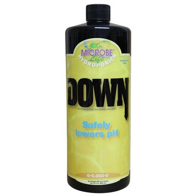pH Down Liquid for Hydroponics and Soil - 32 Ounces, Control pH Levels