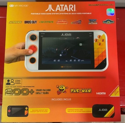 Atari MyArcade Gamestation Go Handheld Gaming System Bundle - Brand New & Sealed