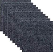 10-100pcs Carpet Tiles 30x30cm Carpet Floor Tile Non-Slip Flooring Rugs for Home