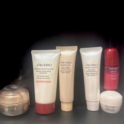 Shiseido Skincare Travel Set   Benefiance, Ultimune, White Lucent & More (6 pcs)