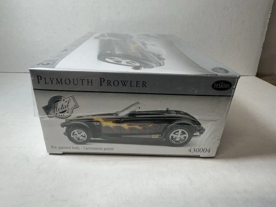 Testors Plymouth Prowler 1:43 Metal Body Model Kit #430004 NEW SEALED - Image 4 of 4
