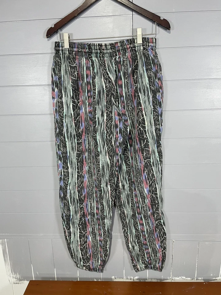 Pantalones de Colección Surf Rags Talla XL 1980’s Surf Wear Hammer Pantalones Hechos en EE. UU. Neón Foto 3 de 4