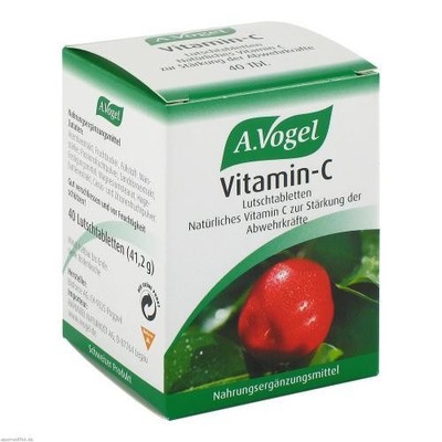 2x VITAMIN C LUTSCHTABLETTEN A.Vogel 40 ST