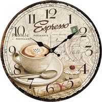 12Zoll Vintage Wanduhr Holz Wanduhr Lautlos FüR Wohnzimmer, KüChe, BüRo Und Sc