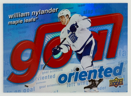 William Nylander #GO-5 2025 Upper Deck Goal Oriented card