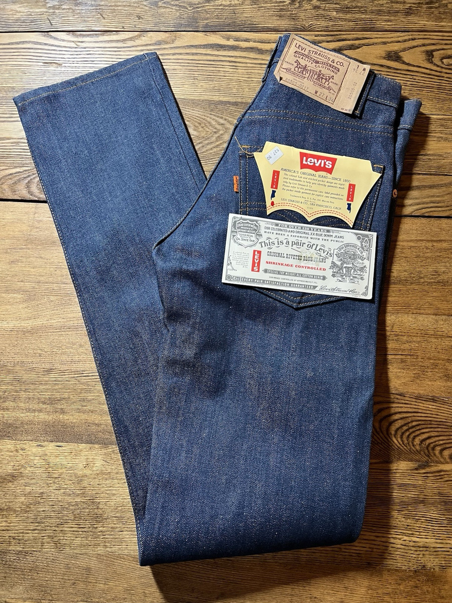 Vtg 80s Deadstock Levi's Denim Jeans 20505-0217 Orange Tab Vtg 80s Deadstock Levi's Denim Jeans 20505-0217 Orange Tab