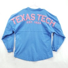 Texas Tech Shirt Mens Medium Long Sleeve NCAA College Spirit Jersey 1923