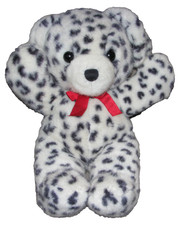 DAKIN STUFFED PLUSH 1989 CUDDLES TEDDY BEAR PUPPY DOG DALMATIAN LEOPARD SPOTS