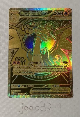 Mega-Glurak x EX - PFL 130/094 - Goldcard - Pokémon - Fatale Flammen