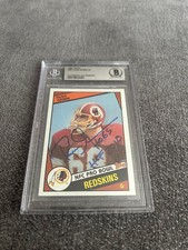 RUSS GRIMM  Beckett BAS Signed 1984 Topps Rookie   Autograph SLABBED SLAB