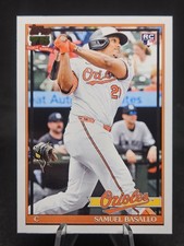 2026 Topps Samuel Basallo RC 1991 Topps #T91-20 Orioles