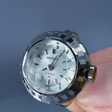 【Near Mint w/Box 】 Seiko 11-0680 Ring Hand Winding 17Jewels Watch -Ships from US