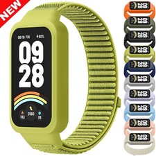 Nylon Strap Sports Watch Band Strap For Redmi Band 3/Xiaomi Smart Band 9 Active