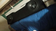 Skar Audio Double 10" Car Subwoofer Enclosure Black Universal Fit