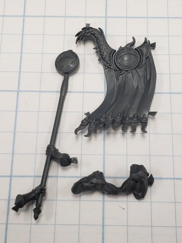 Warhammer Disciples of Tzeentch Bits Tzaangor Icon Bearer Staff Banner #67