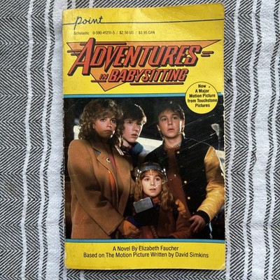 Adventures in Babysitting Movie Tie-In Paperback Book 1st Print 1987