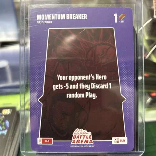 2026 Bo Jackson Battle Arena Griffey SSP Play Card #PL-9 Momentum Breaker