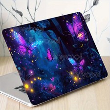 2x Forest Butterfly Laptop Art Sticker Case Universal Netbook Light Waterproof
