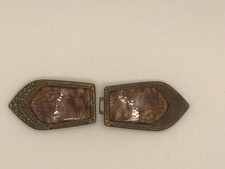 Czechoslovakia Vintage Art Deco Belt Buckle with Great Design READ