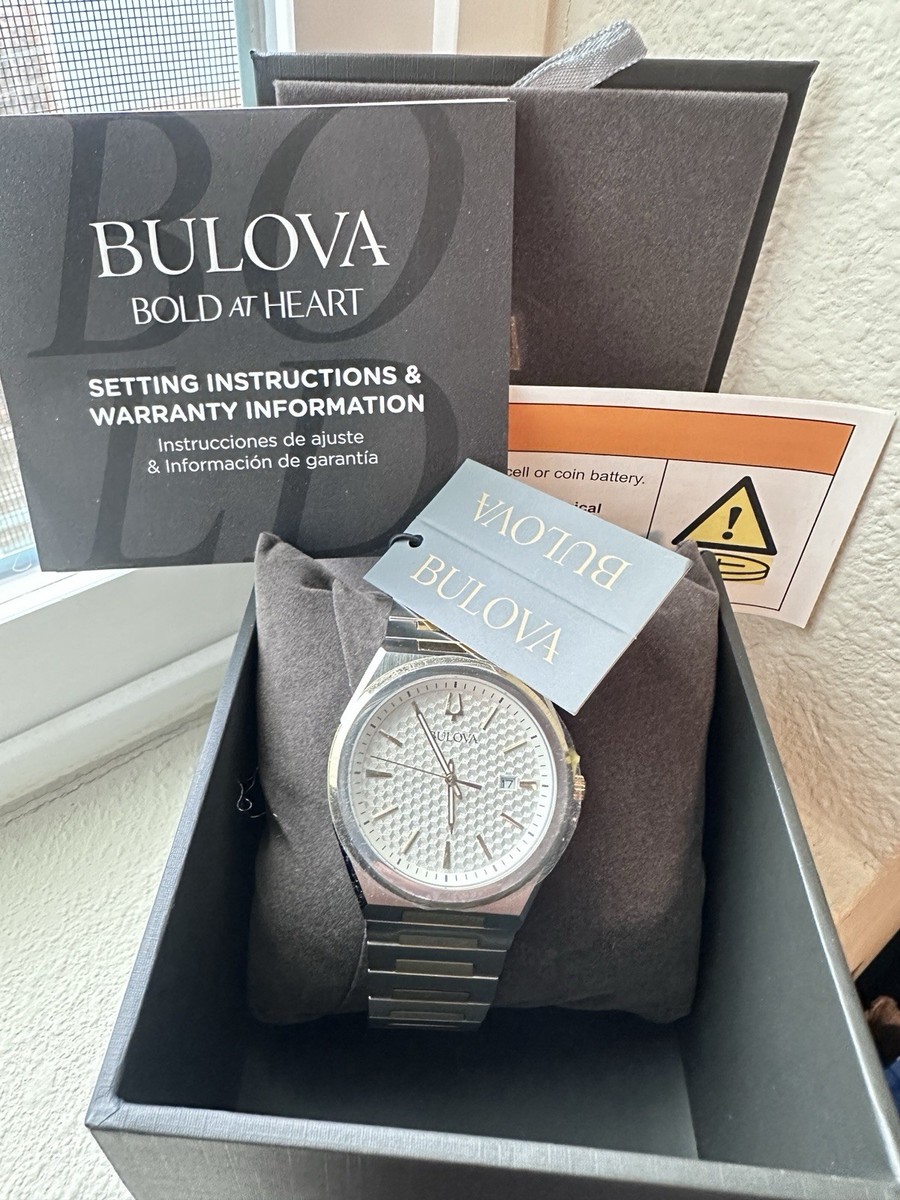 Bulova Classic Two-Tone Stainless Steel 39mm Quartz Men display picture 1