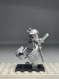 NEW Ninjago Karlof Custom Lego Minifigure 70756 Dojo Elemental Master of Metal