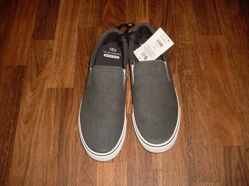 No Boundaries Shoes Mens 10.5 Clinton Loafer Sneakers Slip On Memory Foam NWT