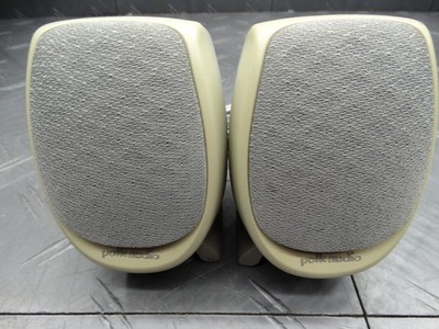 Polk Audio Computer Speakers Retro Wired Left & Right Desktop