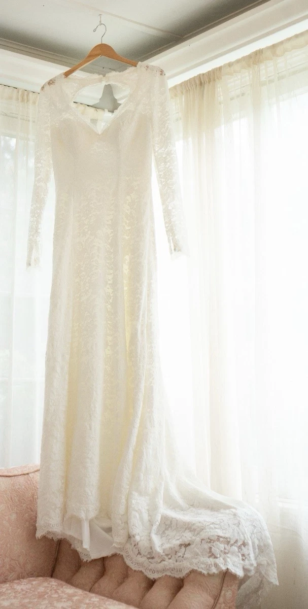 David's Bridal Lace Long Sleeve Wedding Dresses for sale | eBay David's Bridal Lace Long Sleeve Wedding Dresses for sale | eBay