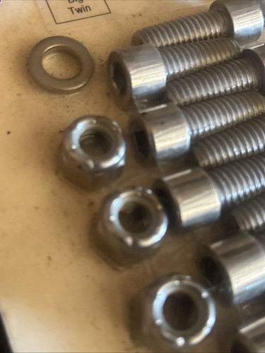 Harley Davidson Softail Fender Bolt Kit Fatboy Springer Heritage Etc 1340 1440 - 第 7/7 張圖片